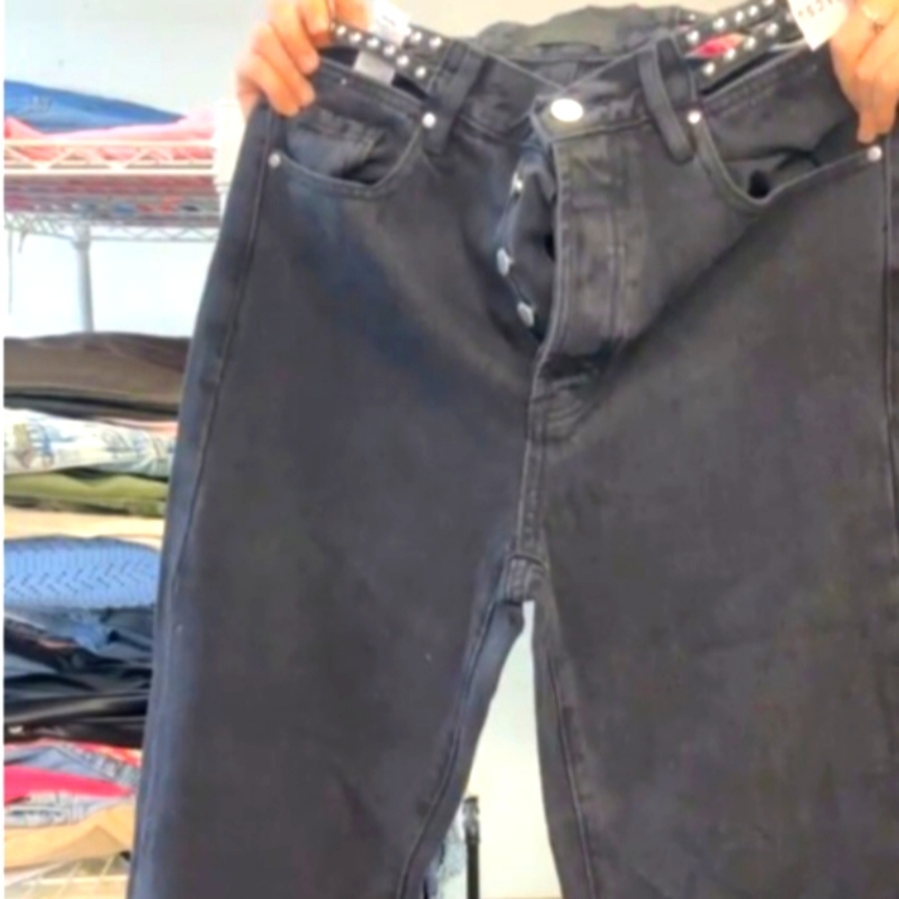 Classic Black Denim Jeans
